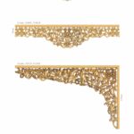 ارک پرده منبت چوبی