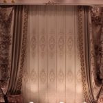 جدیدترین طرح‌های کنار پرده مخمل پذیرایی شیک