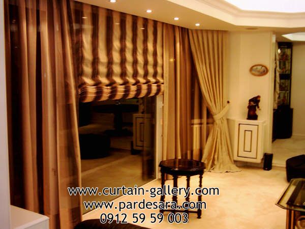 مدل پرده جمع-مدل پرده اسپرت پذیرایی