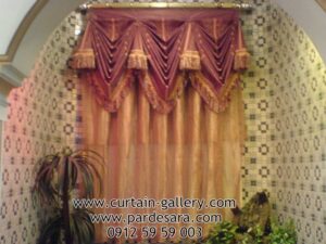 مدل پرده کلاغی-مدل پرده کلاسیک دهه 80