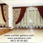 مدل پرده آبشاری-یکی از مدل پرده های سبک کلاسیک مدرن