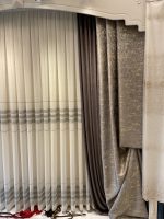 پرده بریلنت کتان ژوردار بریلنت