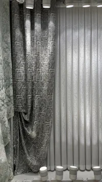 دکور پرده مخمل طرح اسپرت