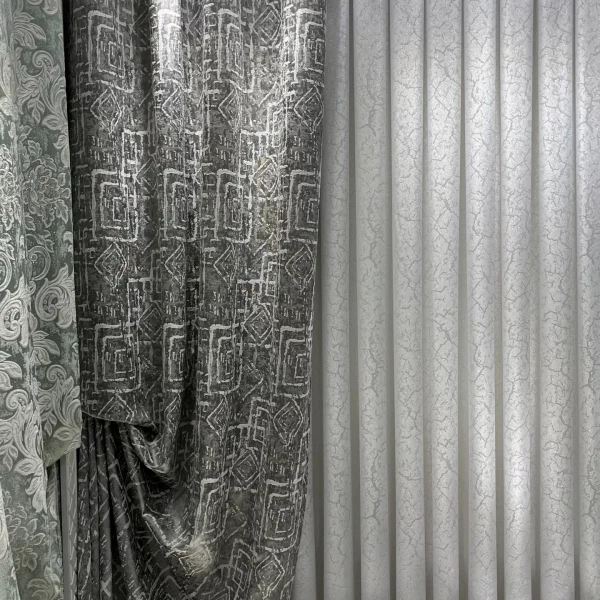 دکور پرده مخمل طرح اسپرت