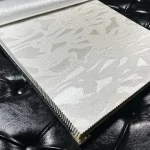 پرده حریر شاین سیم بافت طرح ابری