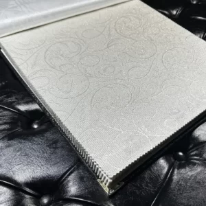 پرده حریر محو طرح فرفوژه ای