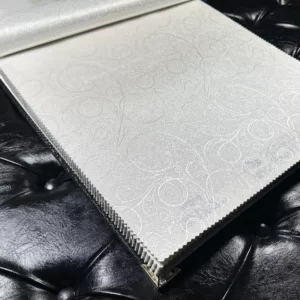 پرده حریر محو شاین طرح فرفوژه ای