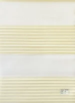 پرده زبرا ترک پیلیسه دار رنگ کرم روشن