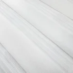 پرده زبرا با طرح ساده سفید