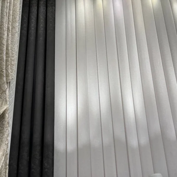 پرده کتان دار ساده