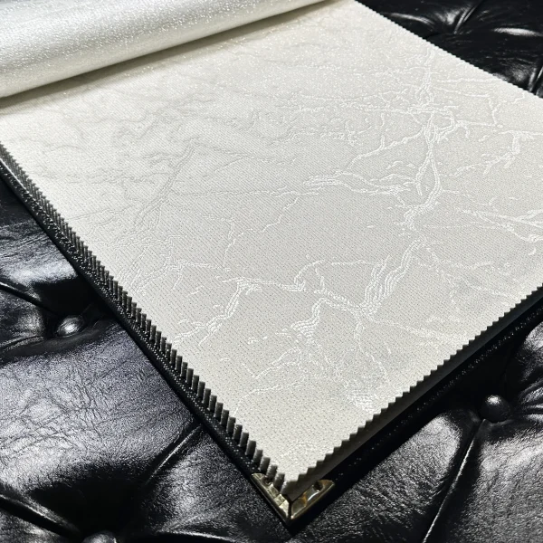 پرده حریر طرح درختی