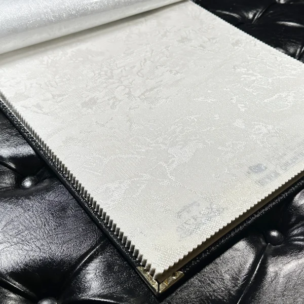 پرده حریر محو طرح پتینه