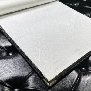 پرده حریر طرح هندسی