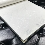 پرده حریر فرفوژه ای