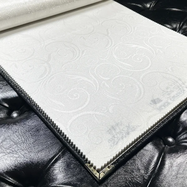 پرده حریر فرفوژه ای