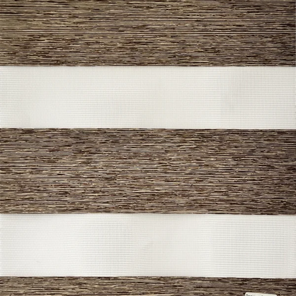 پرده زبرا آشپزخانه قهوه ای تیره