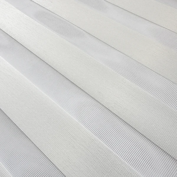 پرده زبرا ساده دار سفید