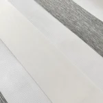 پرده زبرا طرح چوبی طوسی