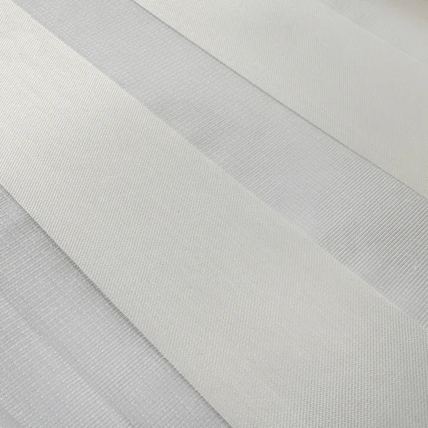 پرده زبرا ساده اداری سفید