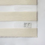 پرده زبرا ساده دار کرم