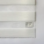 پرده زبرا ساده دار سفید