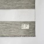 پرده زبرا آشپزخانه طوسی کمرنگ