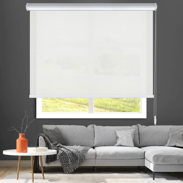 پرده شیدرول تک مکانیزم شیری