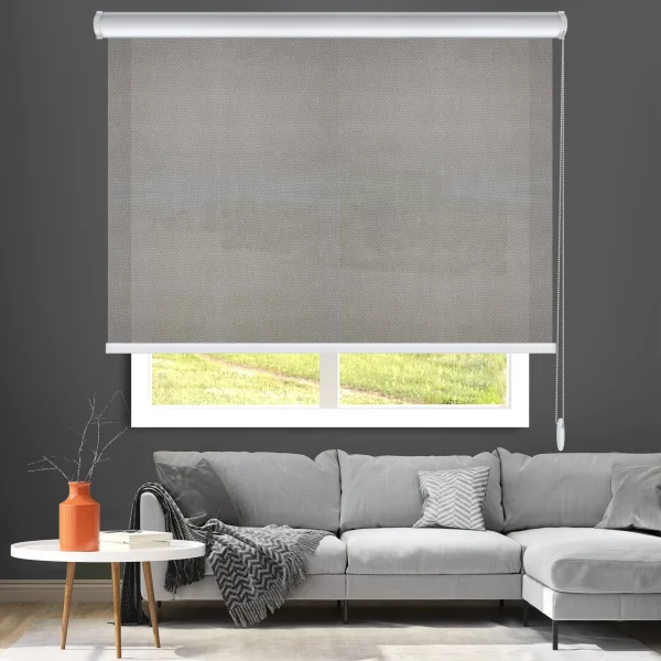 پرده شیدرول تک مکانیزم نسکافه ای