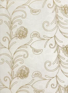 پرده شیدرول دومکانیزم طرح گل رز