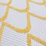 پرده شیدرول دومکانیزم لوزی زرد