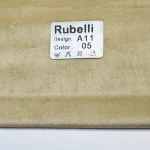 پرده پانچ مخمل کرم