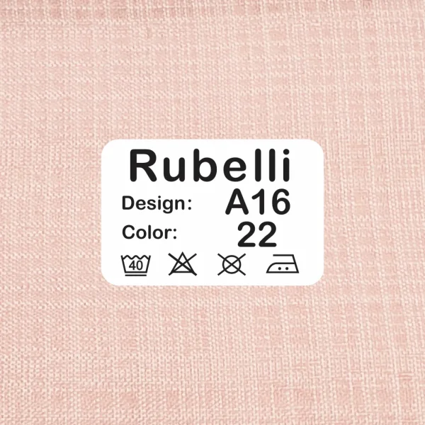 پرده پانچ حریر صورتی