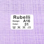 پرده پانچ حریر بنفش روشن