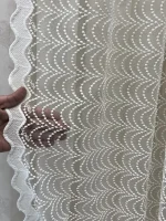 قیمت پرده حریر ترک پتینه بریلنت رنگ اجلاسی مدل پلیسه