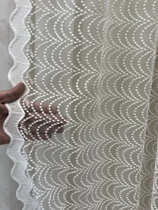 قیمت پرده حریر ترک پتینه بریلنت رنگ اجلاسی مدل پلیسه