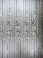 مزایای پرده تور فلت گل برجسته