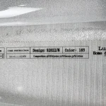 فروش پرده حریر طرح گردابی محو سیم بافت نقره‌ای