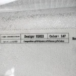 فروش پرده حریر طرح گردابی محو ساده بدون نیاز به آستر