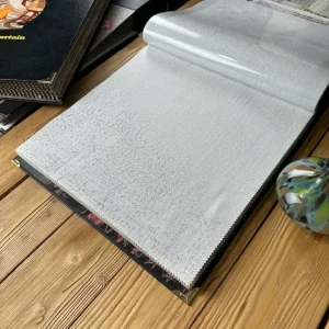 خرید پرده حریر گل داماس تم پتینه سیم‌بافت طلایی