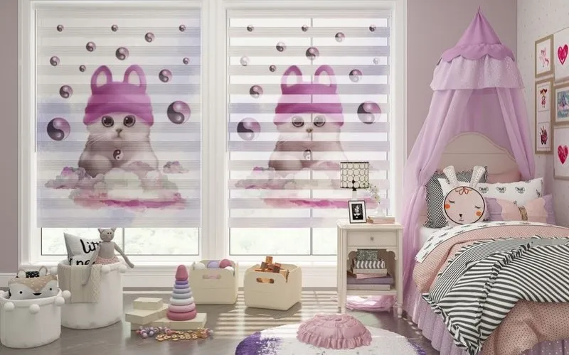 جدیدترین پرده اتاق خواب دخترانه 