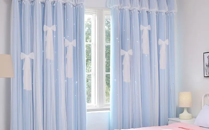 راهنمای خرید آسان پرده اتاق خواب دخترانه از فروشگاه ما