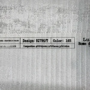 پرده حریر طرح پتینه سیم بافت طلایی