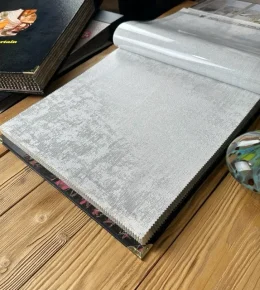 خرید پرده حریر طرح پتینه سیم بافت طلایی