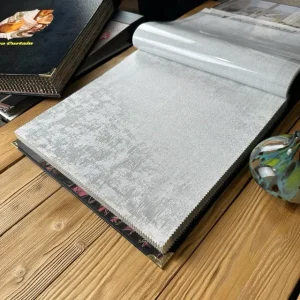 خرید پرده حریر طرح پتینه ساده (بدون نیاز به آستر)