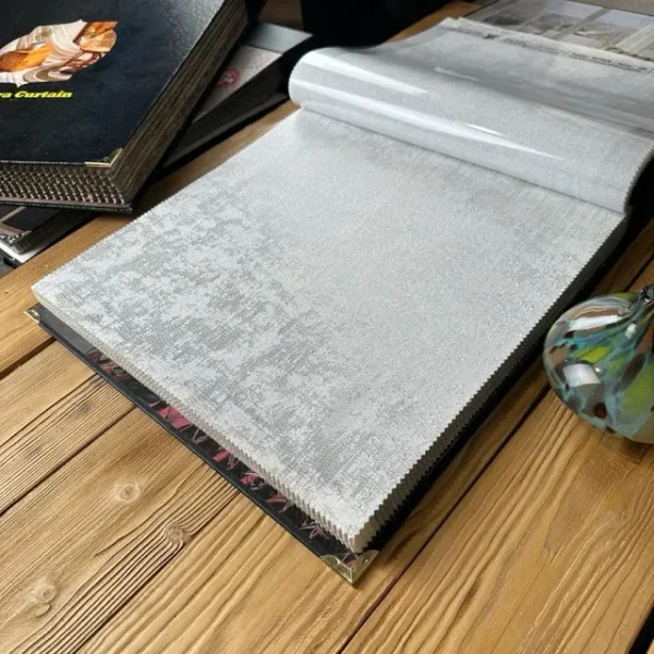 خرید پرده حریر طرح پتینه ساده (بدون نیاز به آستر)