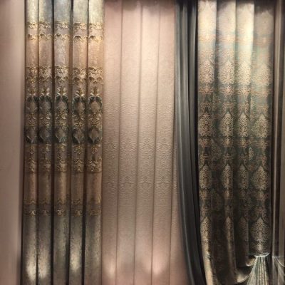 پرده دکوری جنس ساتن مدل پیلیسه یکطرفه
