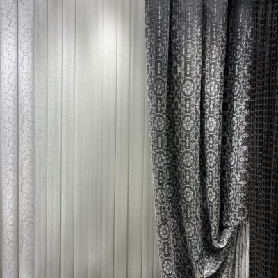 دکور پرده وسط حاشیه طرح سکه ای (1)