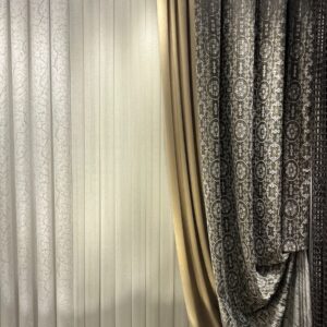دکور پرده وسط حاشیه طرح سکه ای (2)