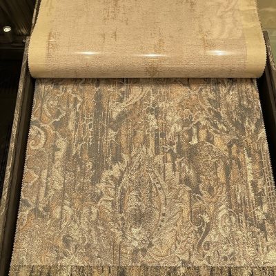 مخمل طرح گل داماس آبرنگی (5)-min
